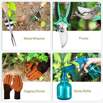 9-Piece Heavy Duty Gardening Hand Tools
