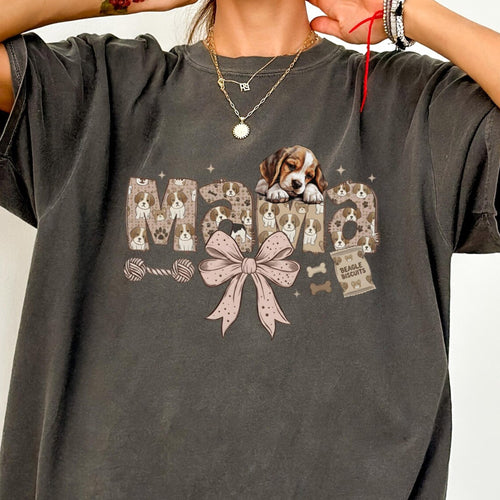 Beagle Mama Shirt, Beagle Dog Lover Tee, Dog Mom Beagle Sweatshirt