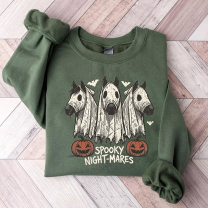 Halloween Spooky Night-Mares Horse Shirt