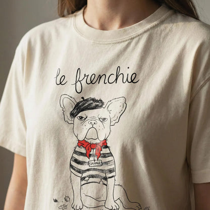 Le Frenchie Graphic Tee, French Bulldog Sweatshirt