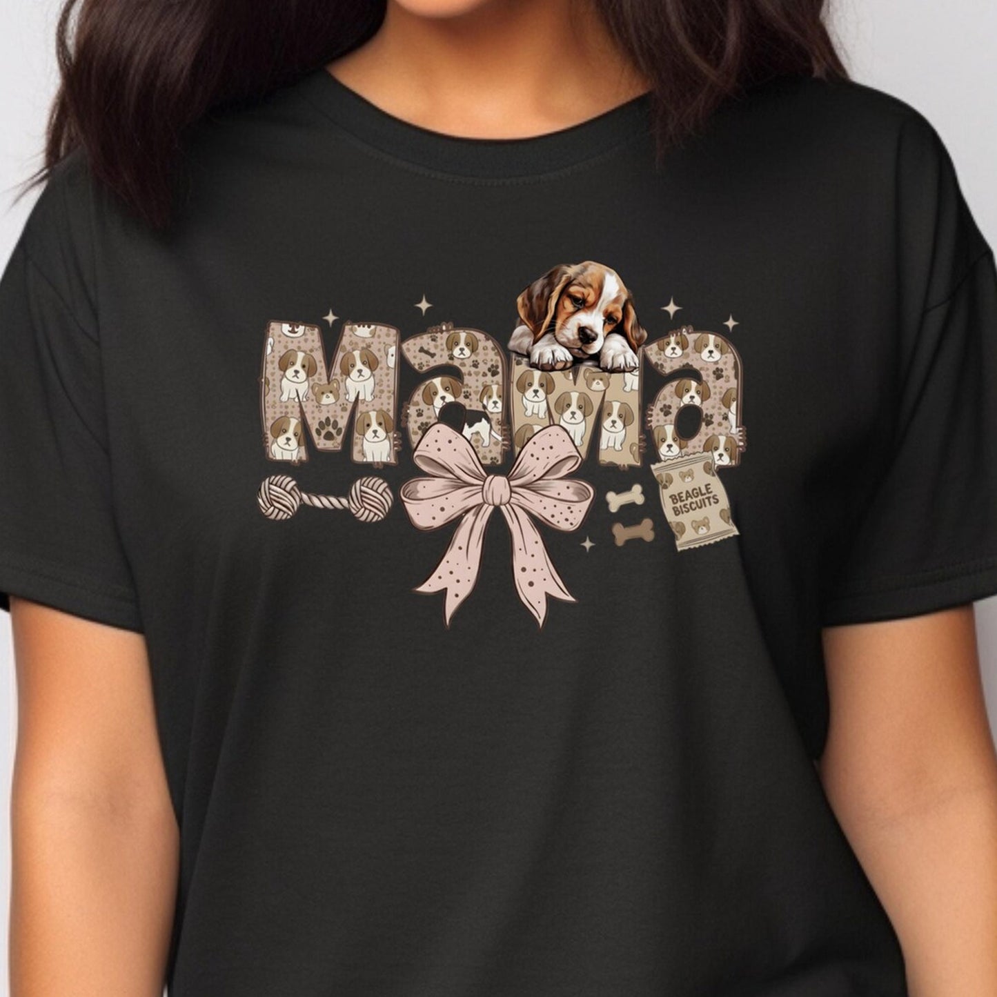 Beagle Mama Shirt, Beagle Dog Lover Tee, Dog Mom Beagle Sweatshirt