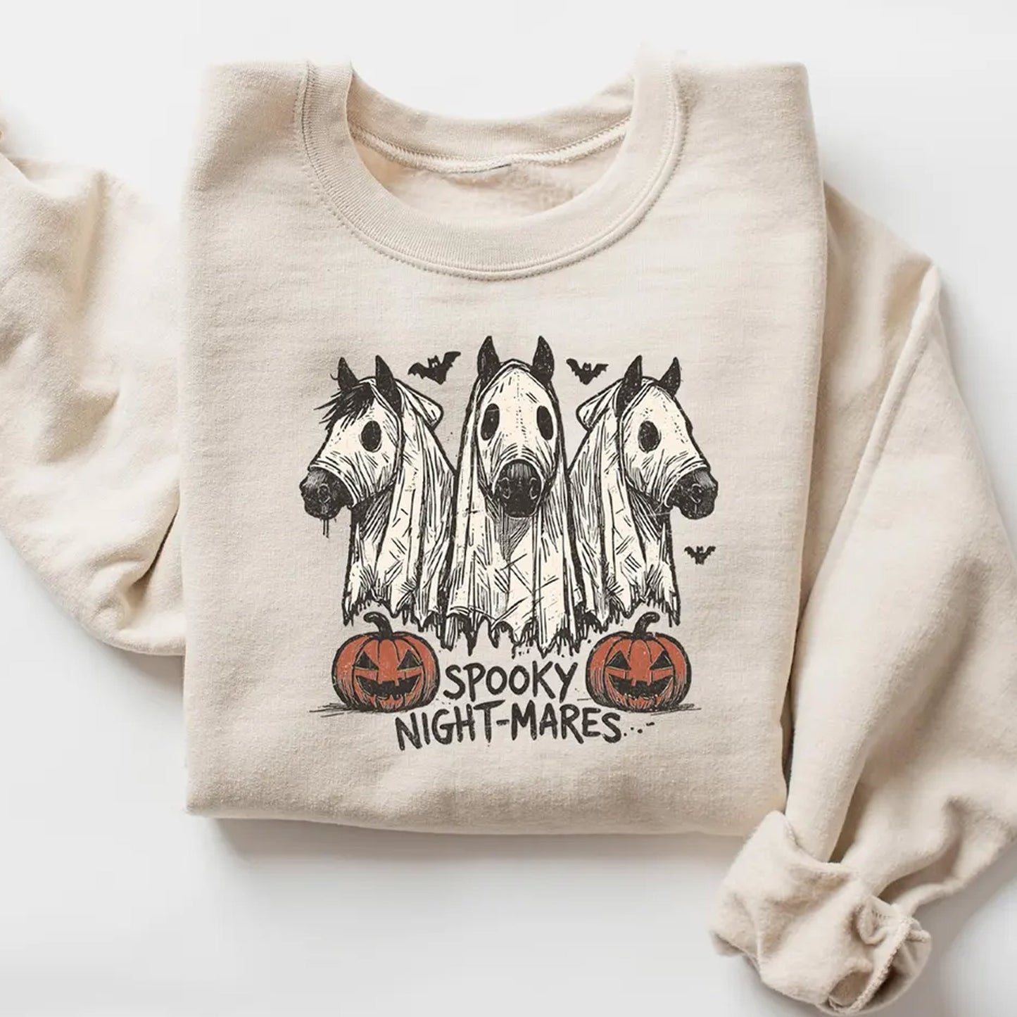 Halloween Spooky Night-Mares Horse Shirt