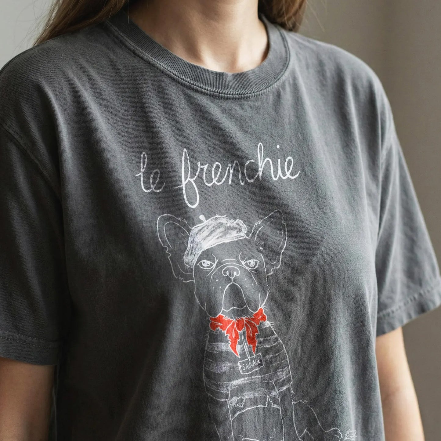 Le Frenchie Graphic Tee, French Bulldog Sweatshirt