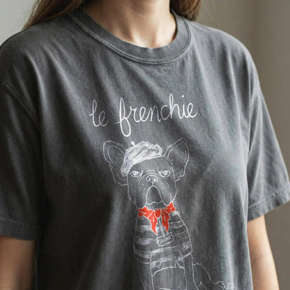 Le Frenchie Graphic Tee, French Bulldog Sweatshirt
