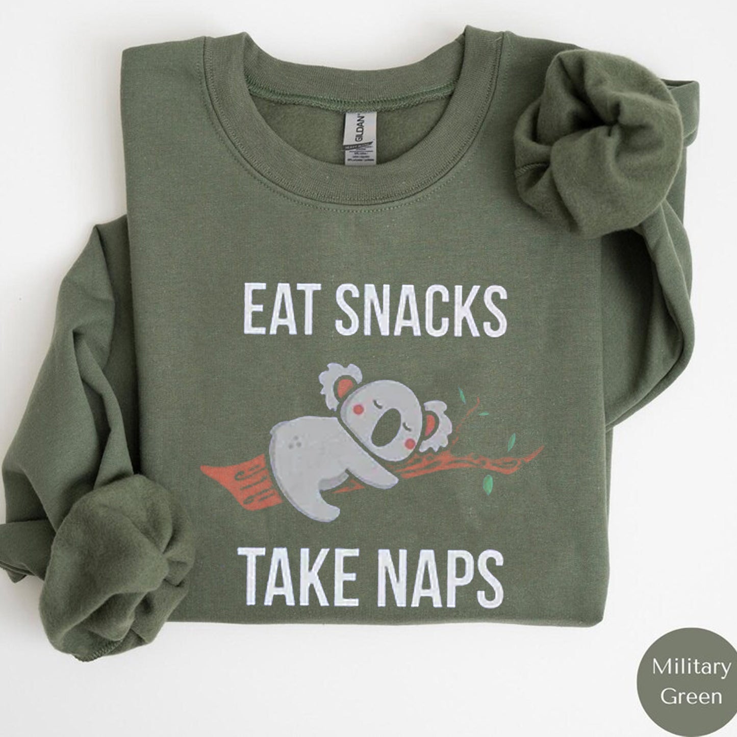 Koala Nap T-Shirt, Koala Lover Gift