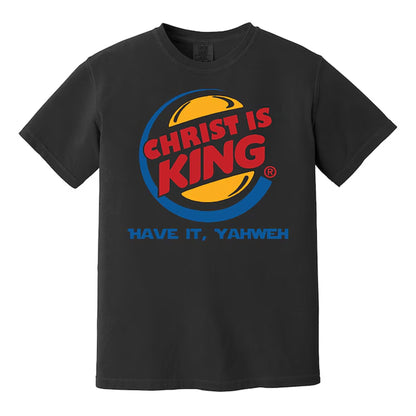 Christ Is King Christian Shirt, Faith Humor Parody T-Shirt, Religious Tee