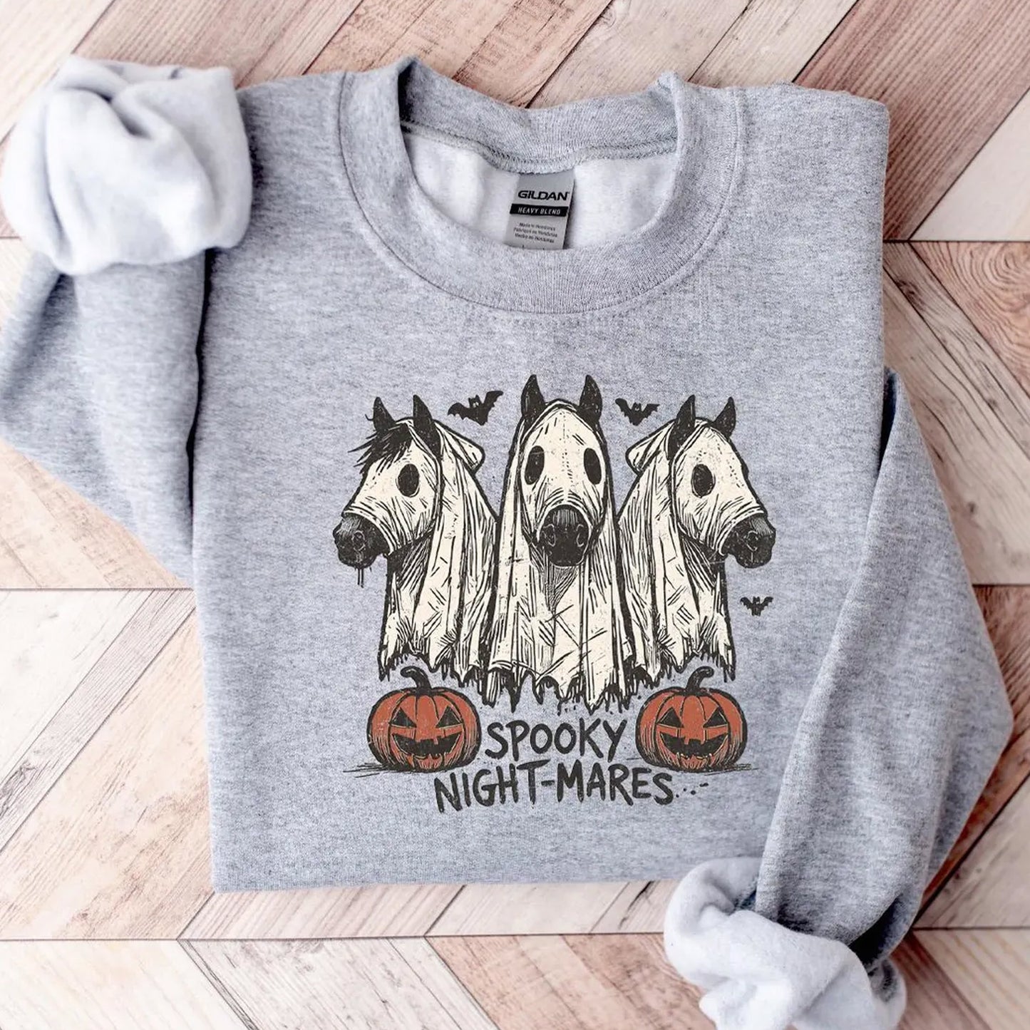 Halloween Spooky Night-Mares Horse Shirt