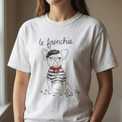 Le Frenchie Graphic Tee, French Bulldog Sweatshirt