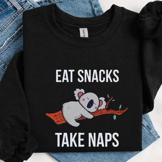 Koala Nap T-Shirt, Koala Lover Gift