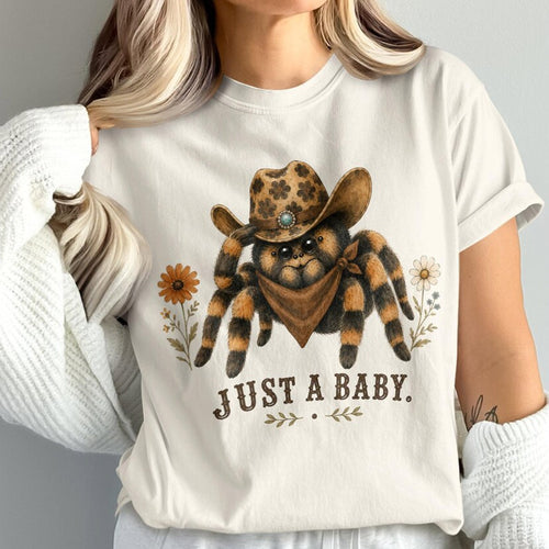 Just A Baby Tarantula Shirt, Cute Spider Shirt