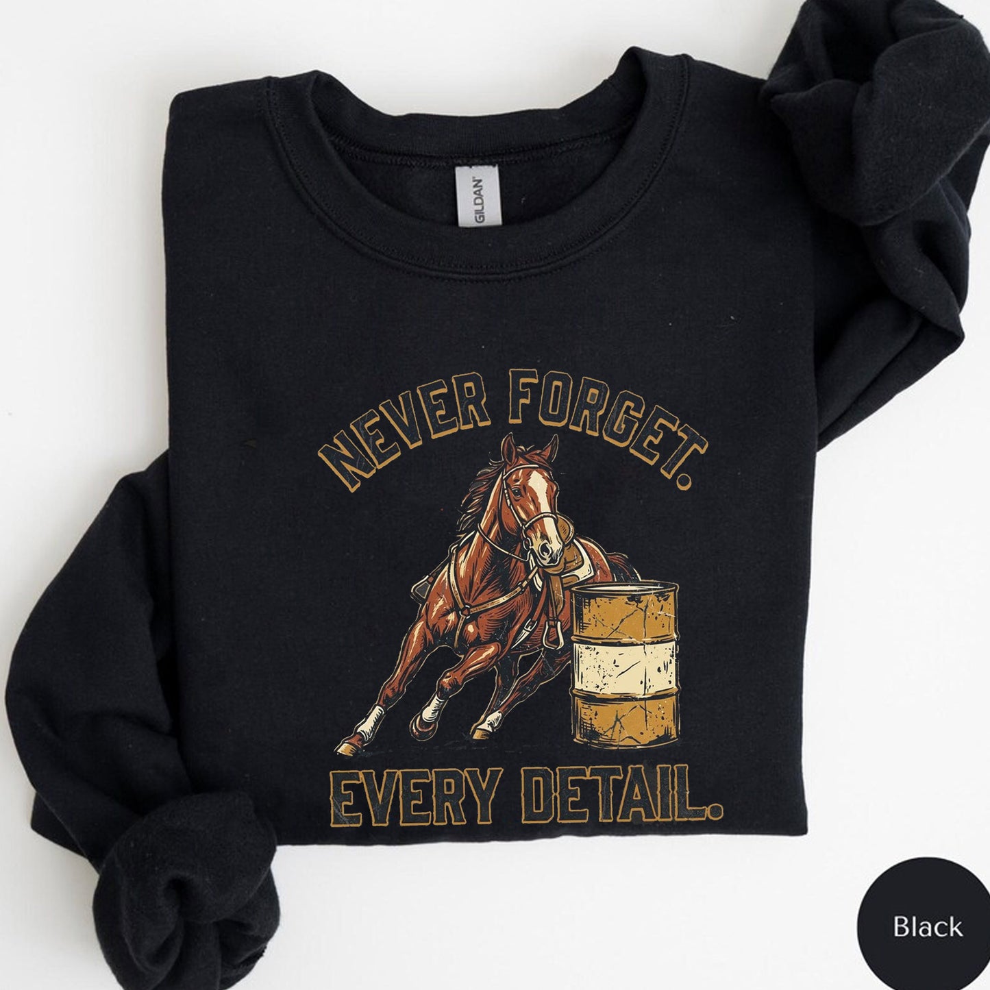 Never Forget Every Detail Shirt, Justice For Detail Barrel Racing Tee