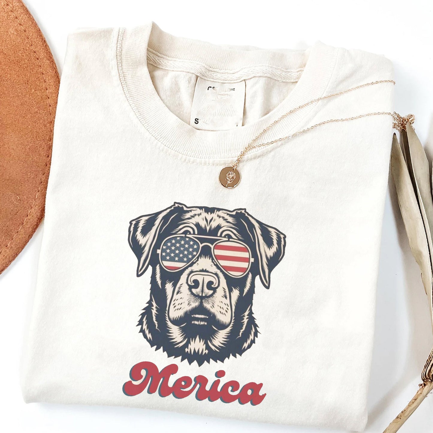Rottie 4th of July Shirt, Patriotic Dog Mom Tee