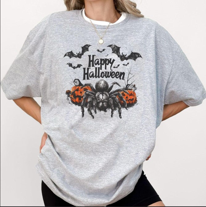 Happy Halloween Cute Spider Mom Costume Graphic Tee