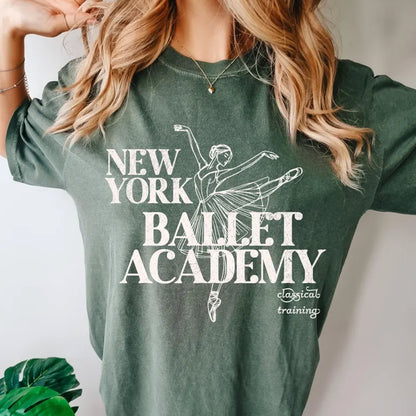 New York Ballet Graphic Tee, Vintage Ballerina Crewneck