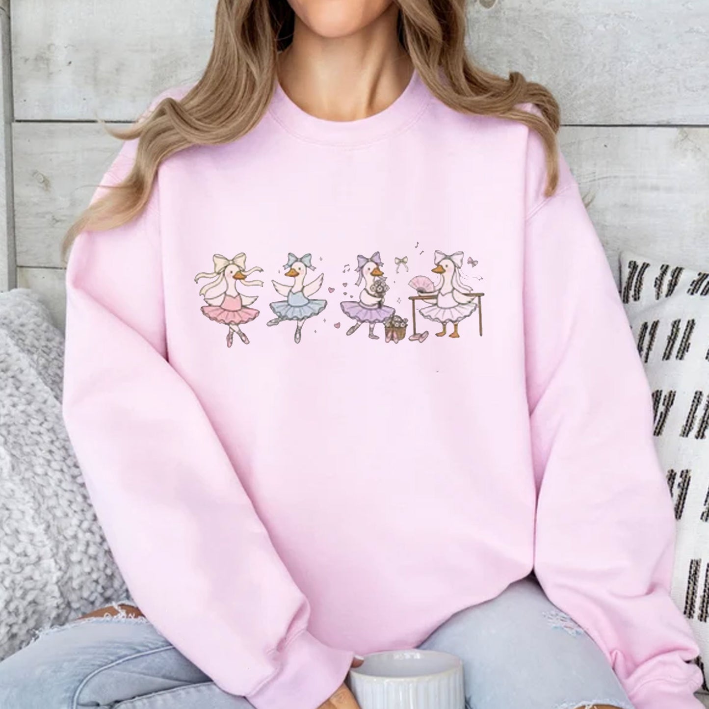 Ballet Goose Shirt, Funny Ballerina Duck Tee