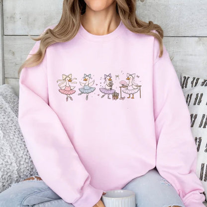 Ballet Goose Shirt, Funny Ballerina Duck Tee