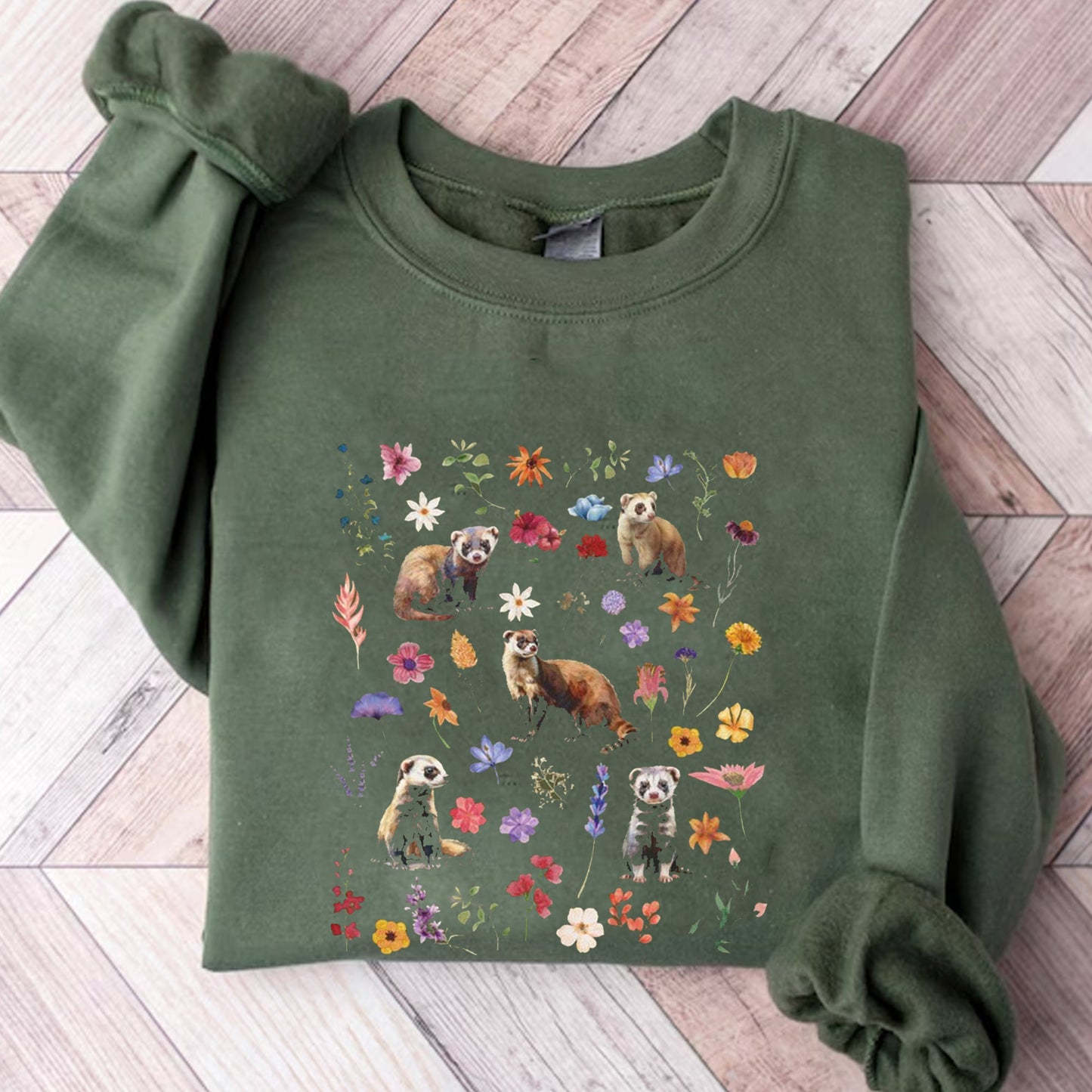 Ferret Shirt Gift For Animal Lover Tee