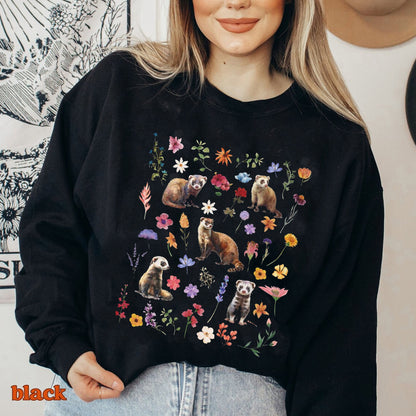 Ferret Shirt Gift For Animal Lover Tee