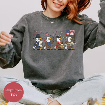 250th America Anniversary Eagle Shirt,USA 250 Years Sweater