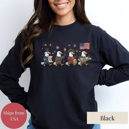 250th America Anniversary Eagle Shirt,USA 250 Years Sweater