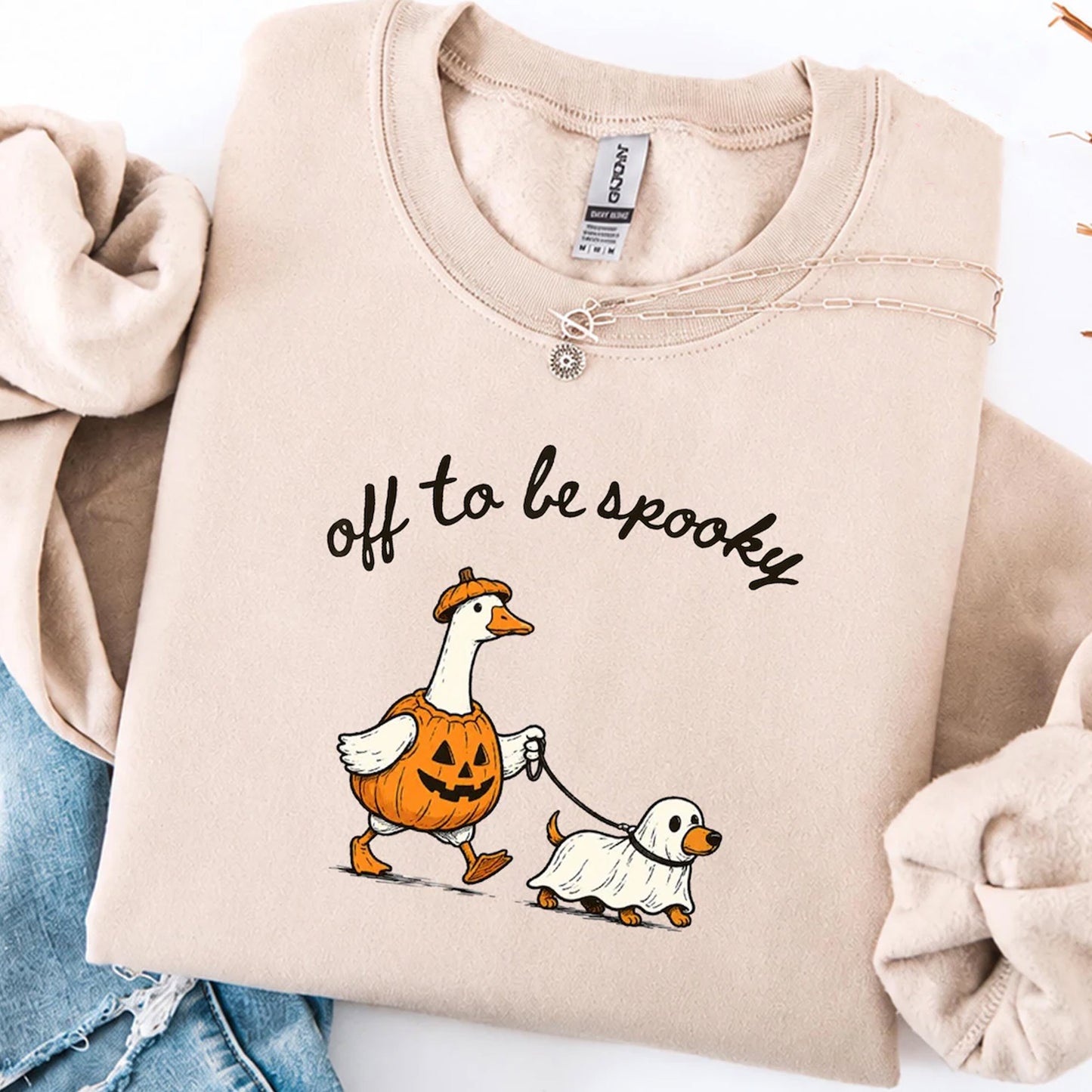 Off to Be Spooky Goose Halloween Shirt