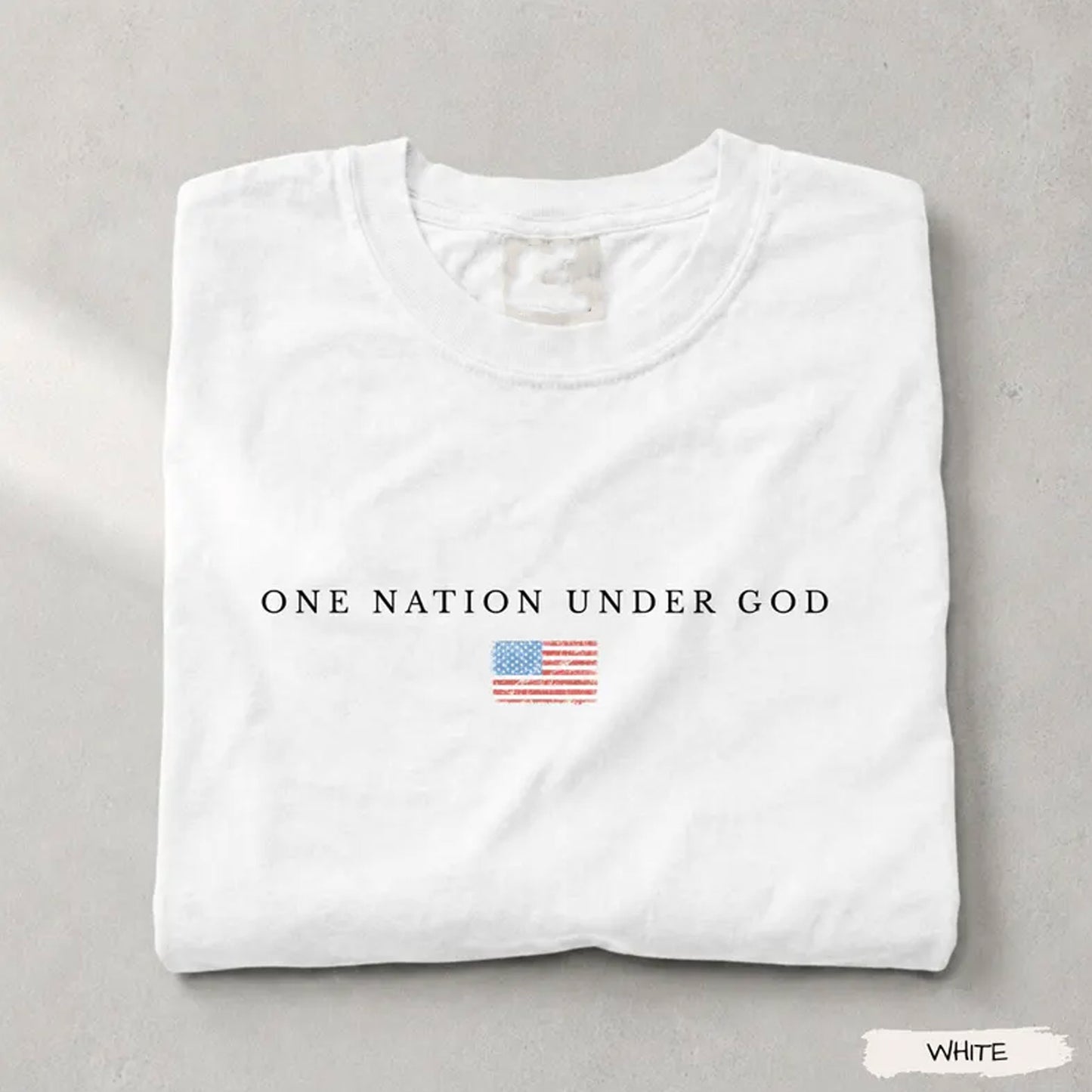One Nation Under God, America 250th Anniversary Christian Shirt