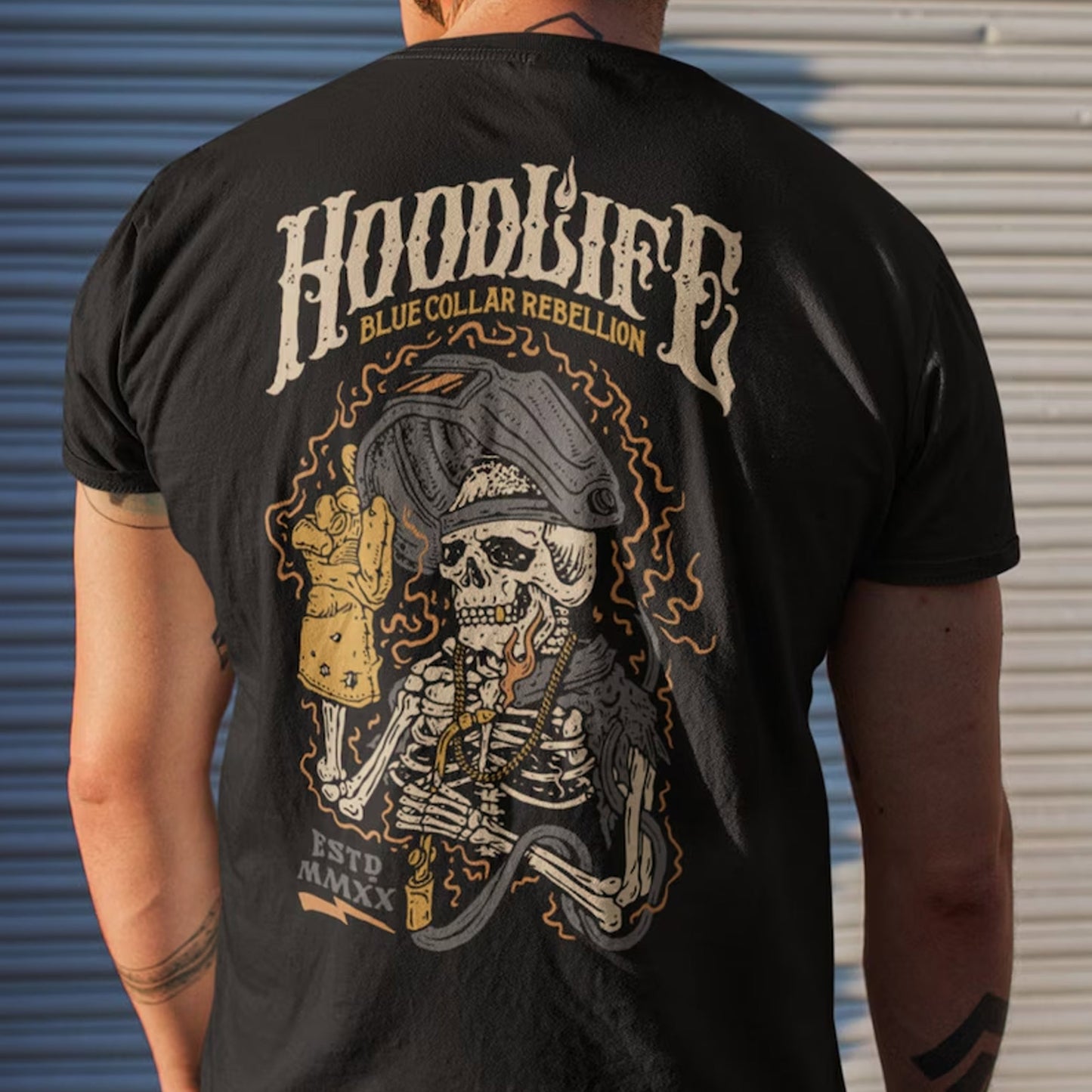 Welder "HoodLife" T-Shirt, Welder Hat, Welder Gift, Welder Life