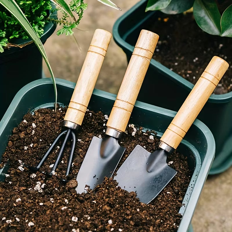Mini Garden Tool Set – 3-Piece Gardening Kit