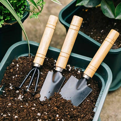 Mini Garden Tool Set – 3-Piece Gardening Kit