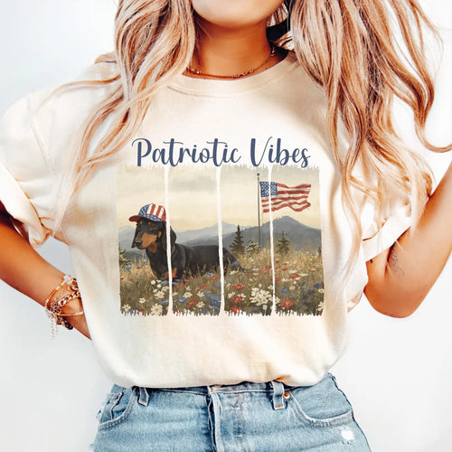 Memorial Day Doxie America Shirt