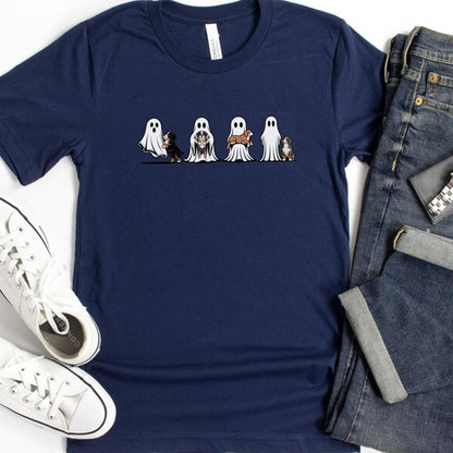 Bernese Mountain Dog Ghost Halloween Shirt, Spooky Ghost Dog TShirt
