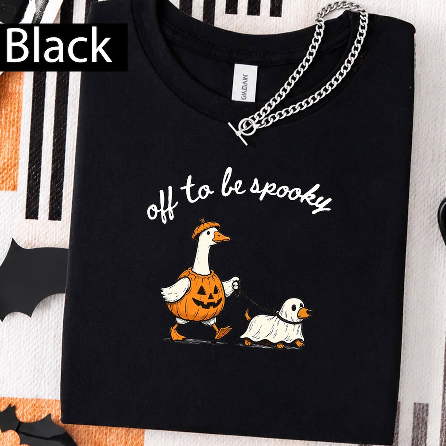 Off to Be Spooky Goose Halloween Shirt
