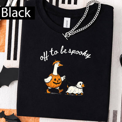 Off to Be Spooky Goose Halloween Shirt