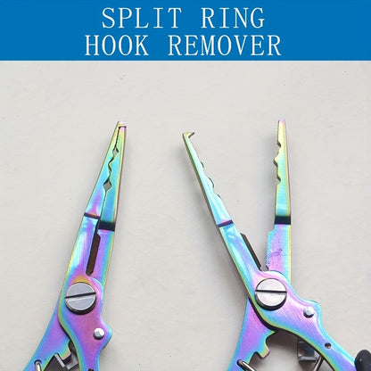 Manto™ Stainless Steel Fishing Pliers – Multi-Function Line Cutter & Split Ring Tool