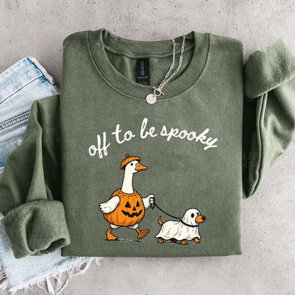 Off to Be Spooky Goose Halloween Shirt
