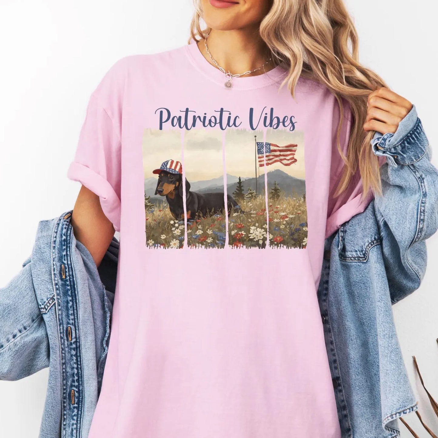 Memorial Day Doxie America Shirt