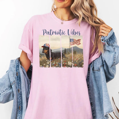 Memorial Day Doxie America Shirt