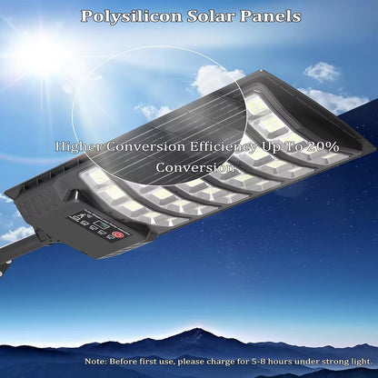 Manto™ 50,000LM Solar Street Light with Motion Sensor