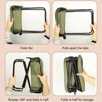 Manto™ Portable Foldable Camping/Fishing Stool
