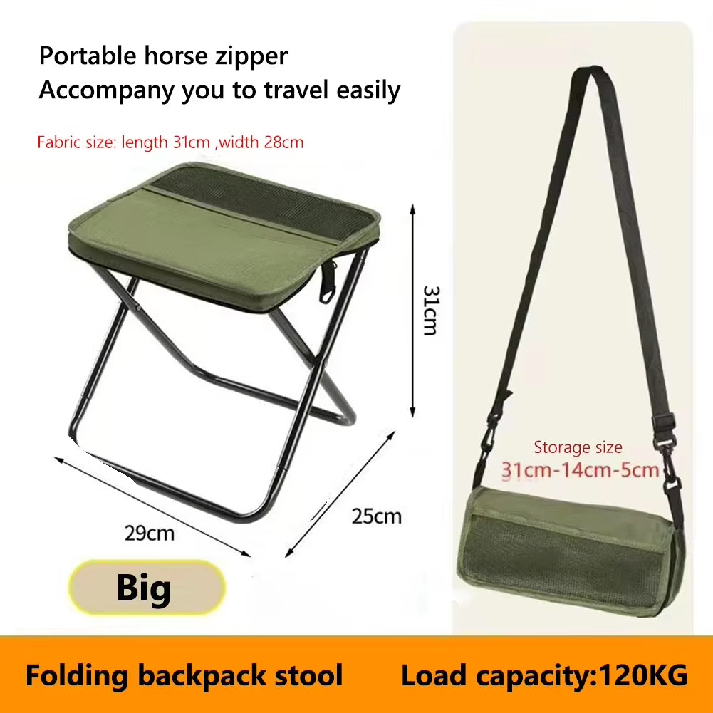 Manto™ Portable Foldable Camping/Fishing Stool