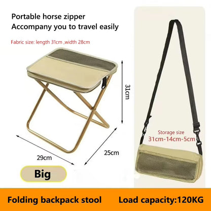 Manto™ Portable Foldable Camping/Fishing Stool
