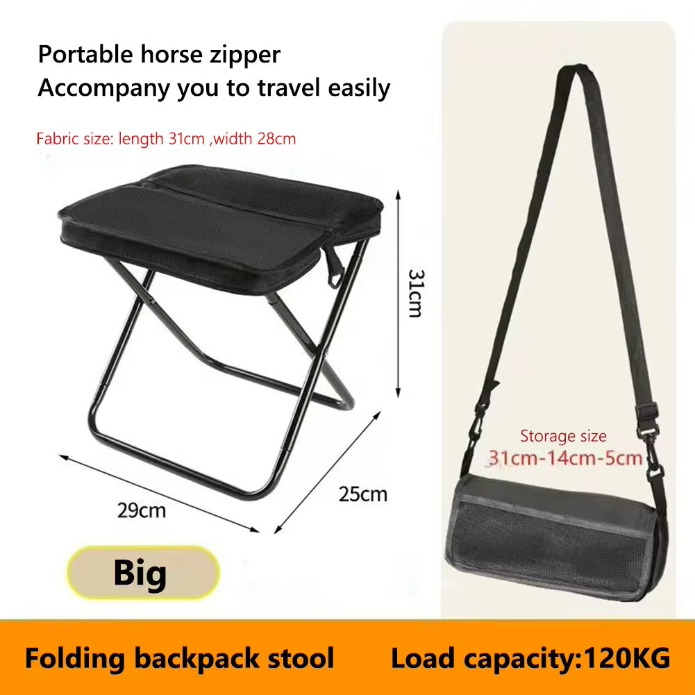 Manto™ Portable Foldable Camping/Fishing Stool