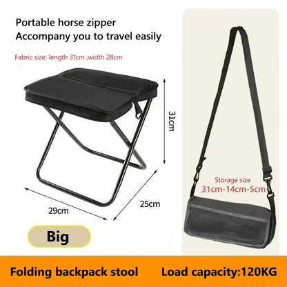 Manto™ Portable Foldable Camping/Fishing Stool