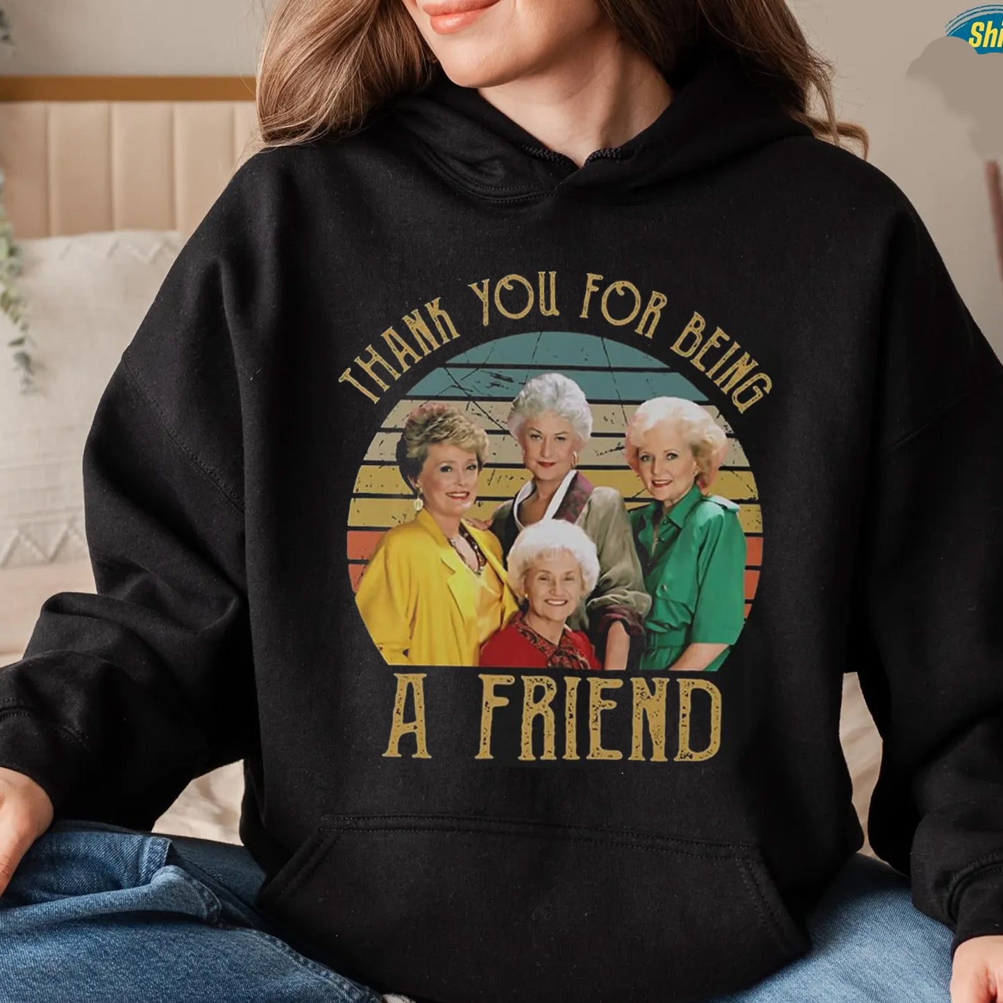 Retro Golden Thank You For Being Classic Movie Shirts