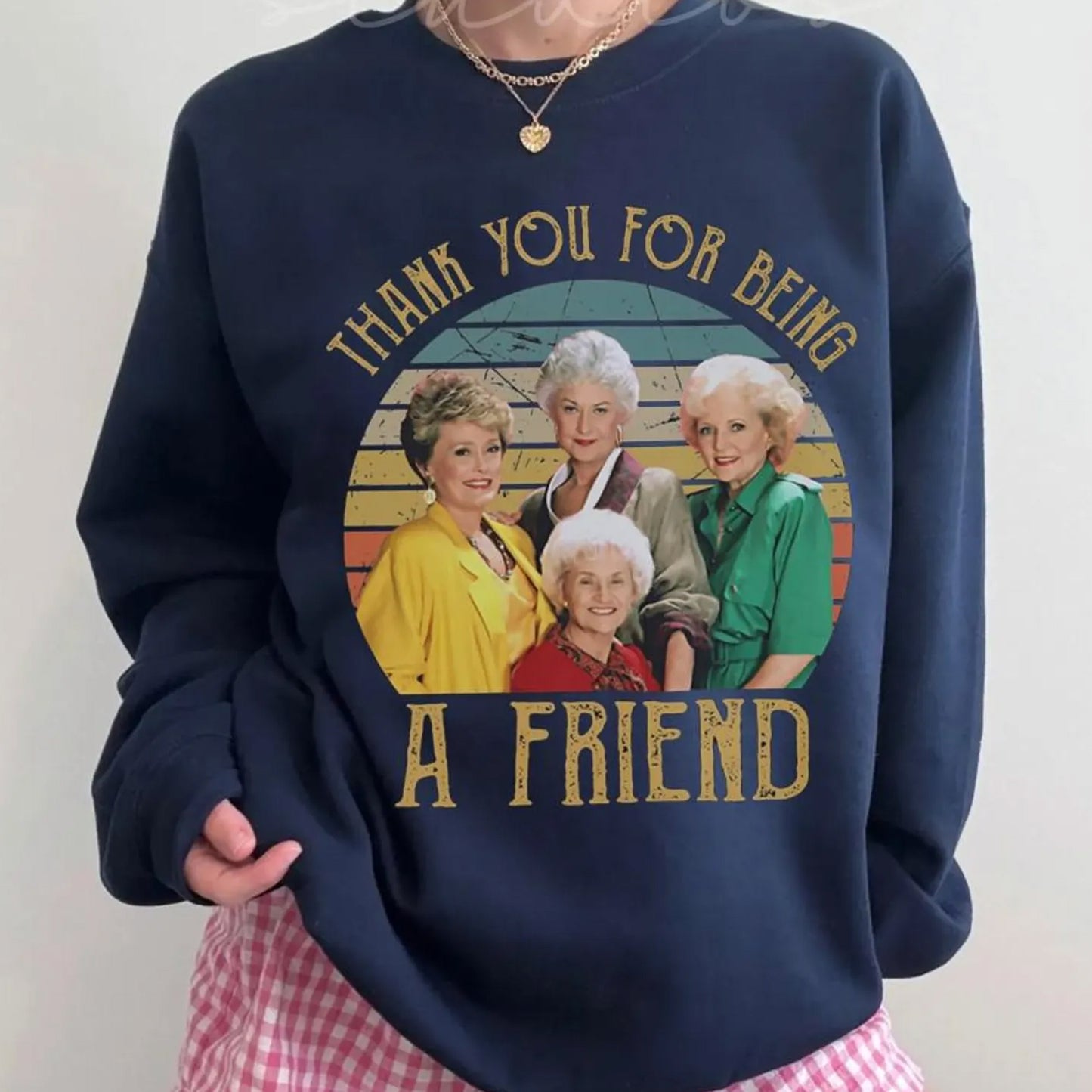 Retro Golden Thank You For Being Classic Movie Shirts