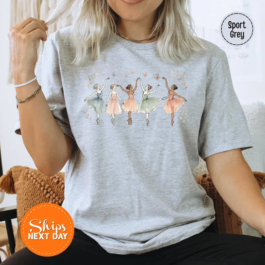Cute Ballerina Shirt, Ballet Lover Gift