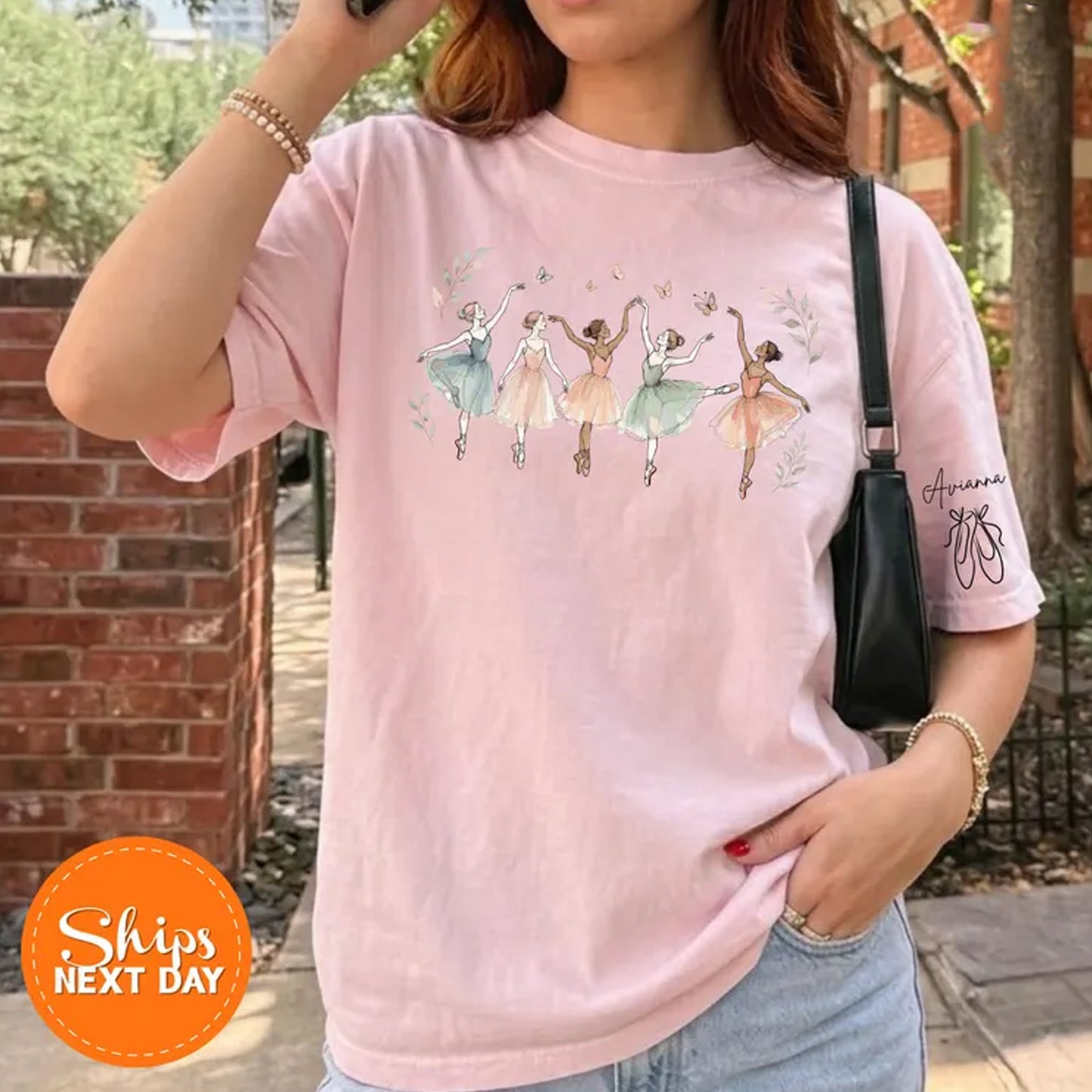 Cute Ballerina Shirt, Ballet Lover Gift
