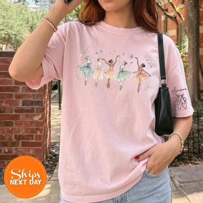 Cute Ballerina Shirt, Ballet Lover Gift