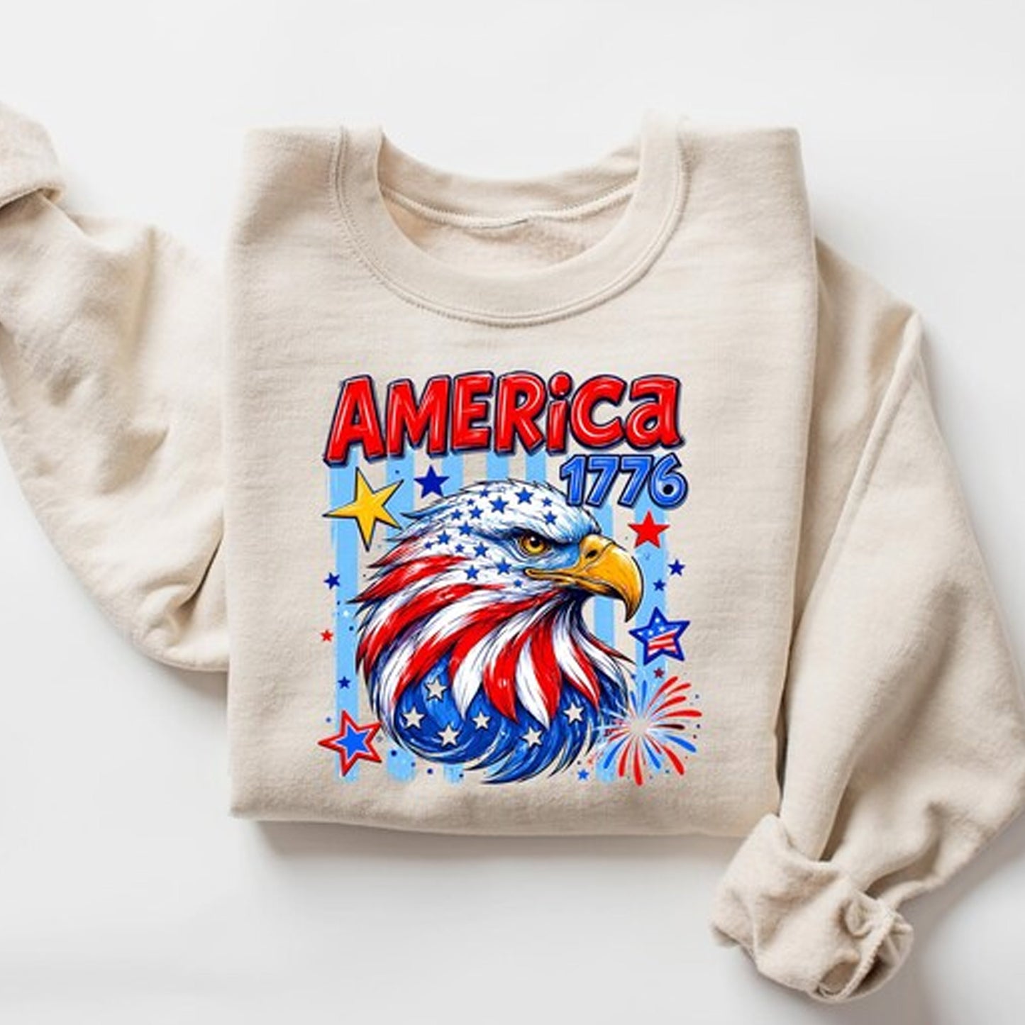 America 250th Anniversary Eagle July 4th Shirt, America 1776 Fourth Of July Tee