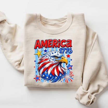 America 250th Anniversary Eagle July 4th Shirt, America 1776 Fourth Of July Tee